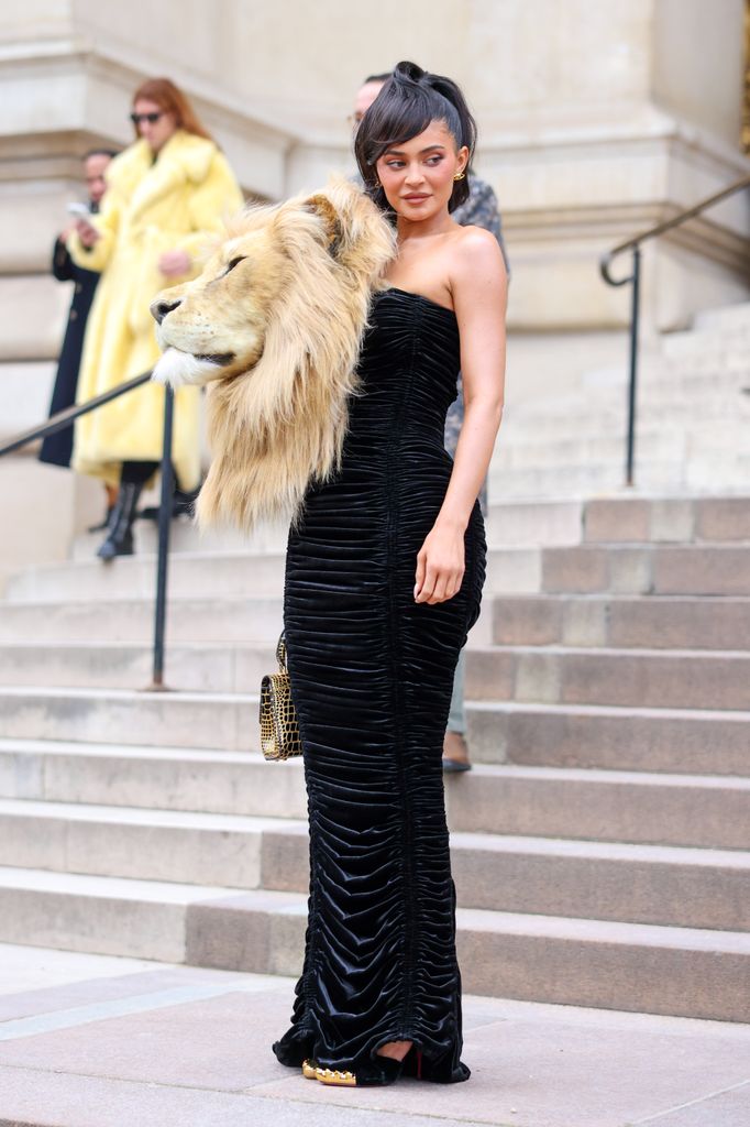 Kylie Jenner at Schiaparelli show