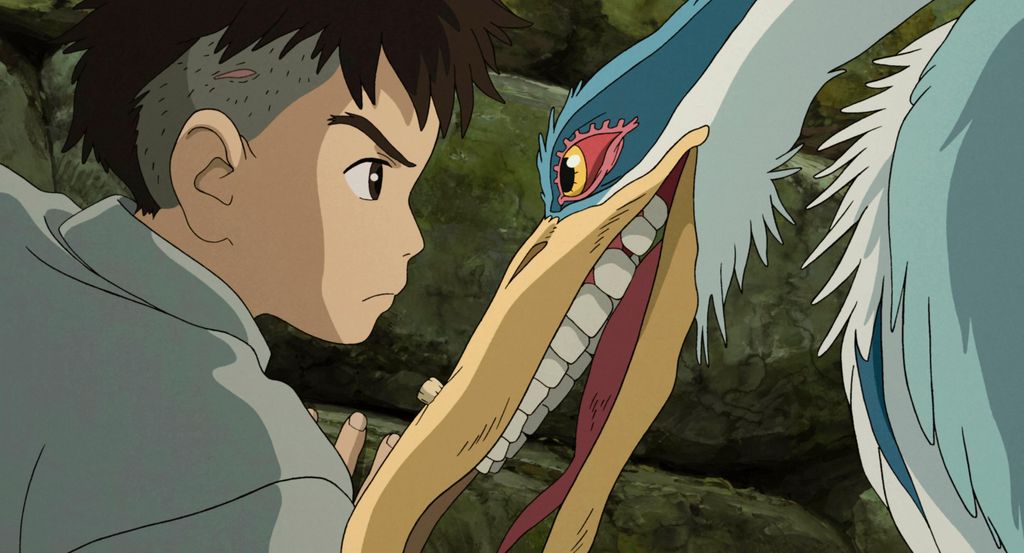 The Boy and the Heron [Kimitachi wa do ikiru ka] (2023) directed by Hayao Miyazaki and starring Soma Santoki, Masaki Suda and Takuya Kimura. A semi-autobiographical Japanese animi fantasy from the mind of Hayao Miyazaki about a young boy named Mahito yearning for his mother ventures into a world shared by the living and the dead.