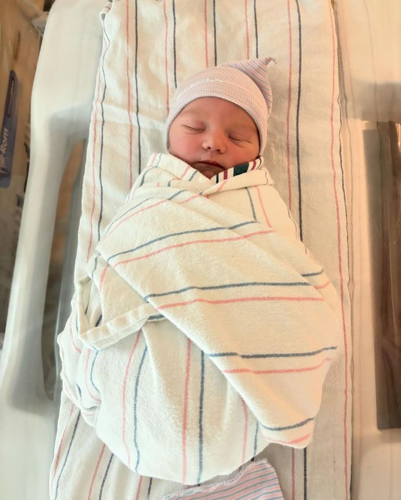 Katie Couric's newborn grandson John Albert Dobrosky