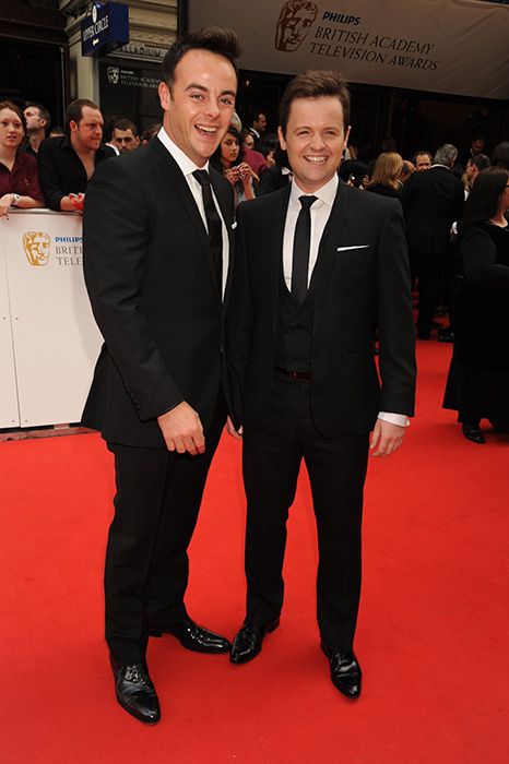 Ant and Dec at the BAFTAs