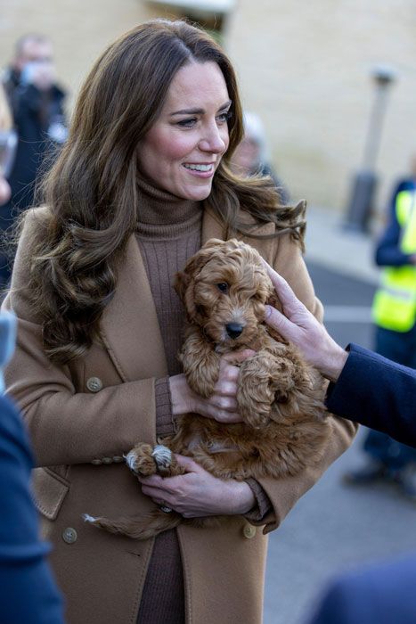 kate middleton with puppy