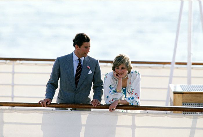 Prince Charles Princess Diana Royal Yacht Britannia
