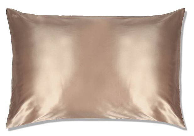silk slip pillow