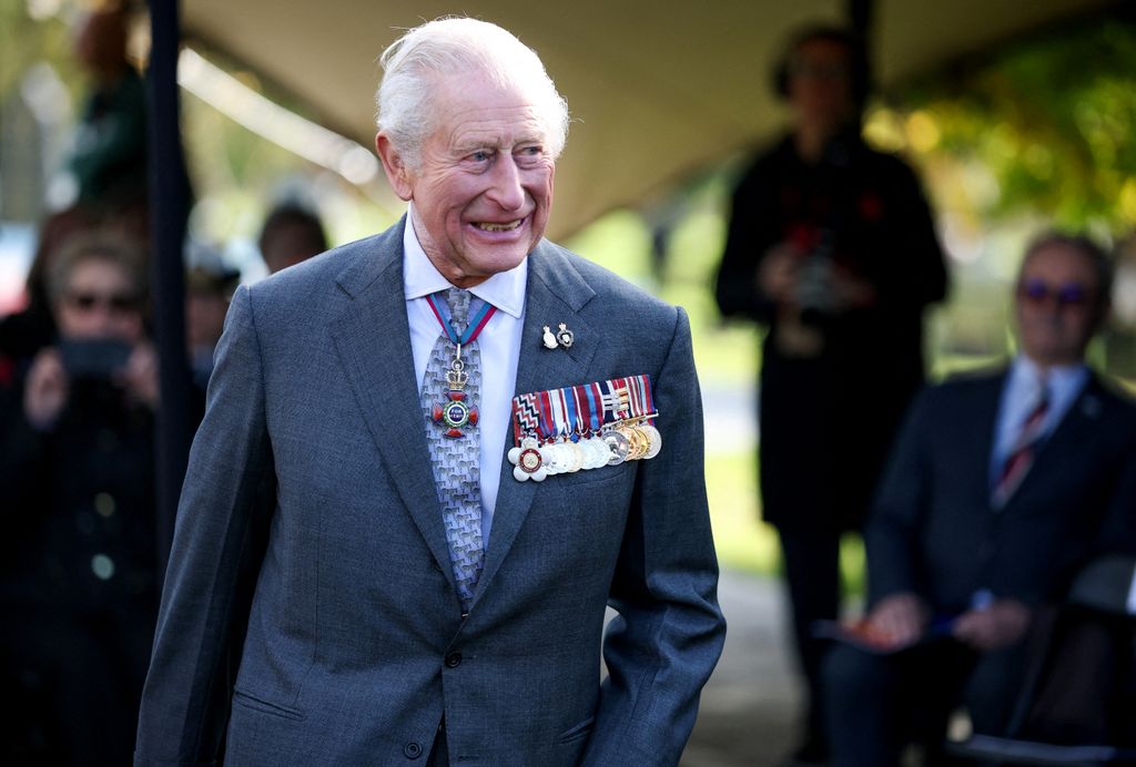 King Charles attended the LGBT+ Armed Forces Dedication Ceremony at the National Memorial Arboretum in Staffordshire