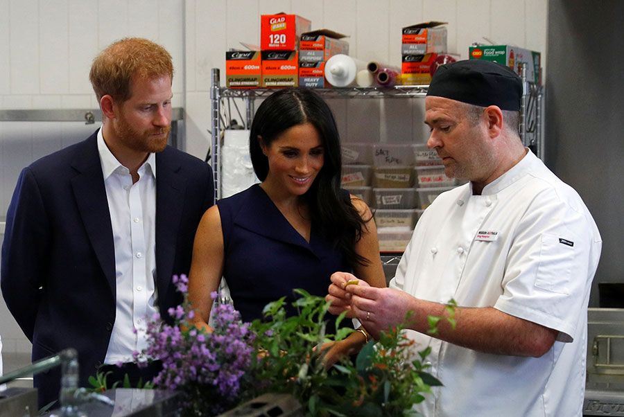 9 Prince Harry Meghan Markle cooking masterclass Melbourne