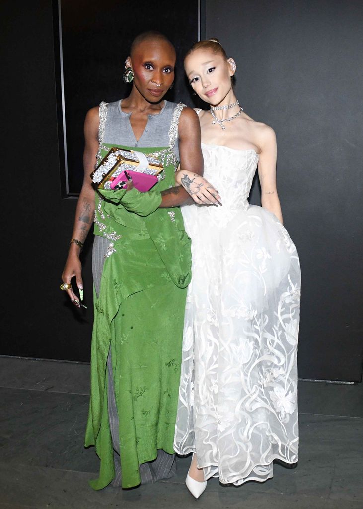 Cynthia Erivo and Ariana Grande at the WSJ. Magazine 2024 Innovator Awards