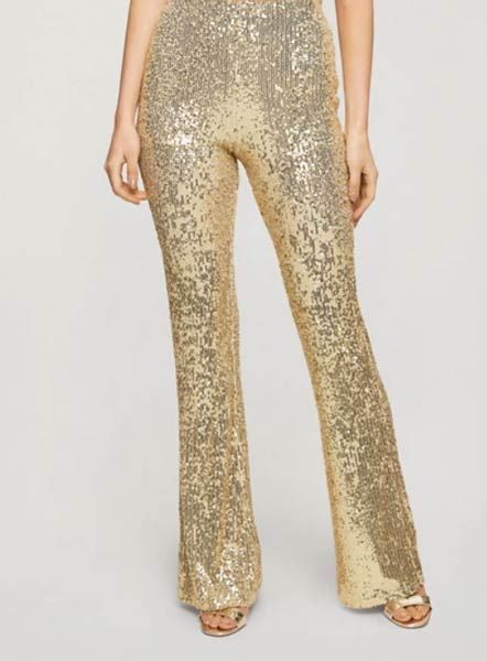 gold trousers 