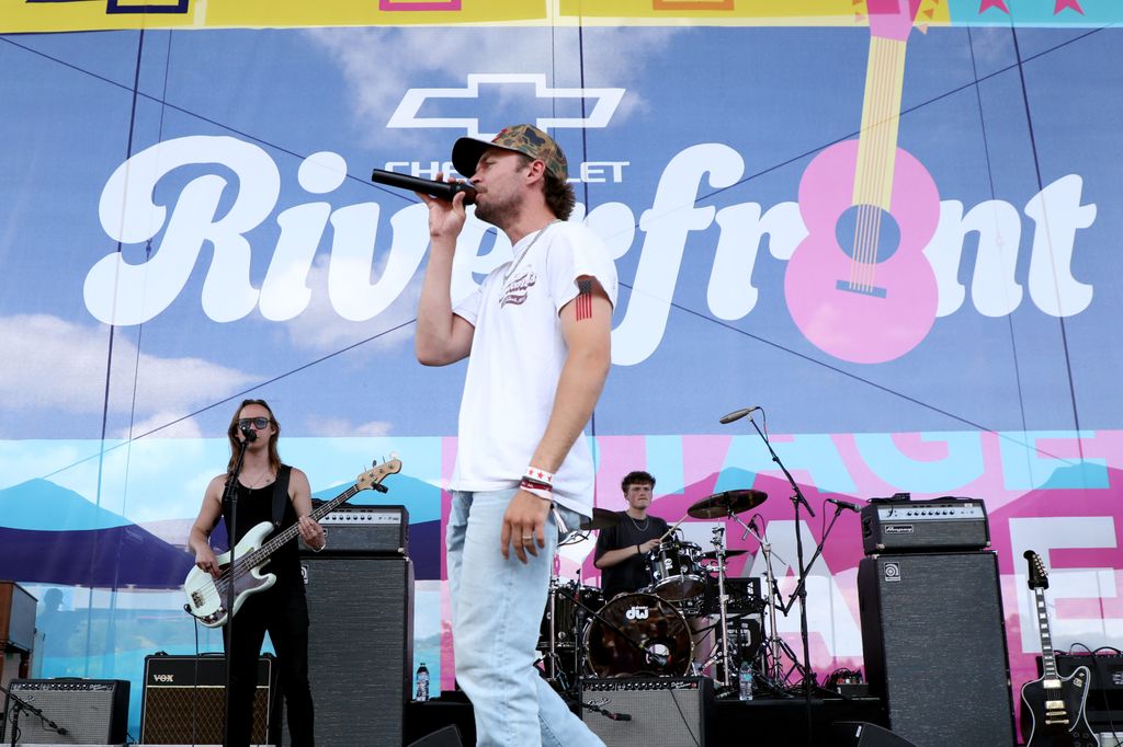 Conner Smith performs on the Chevy Riverfront stage during day four of CMA Fest 2025 on June 08, 2025 in Nashville, Tennessee