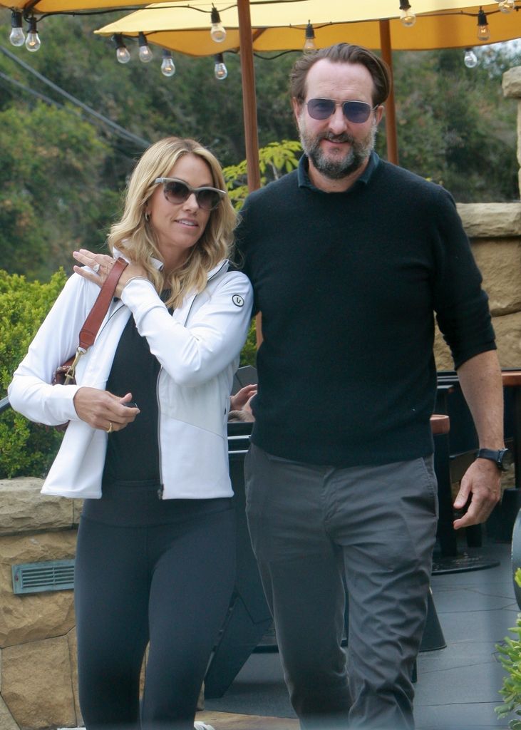 Christine and Josh in Montecito shortly after their engagement.