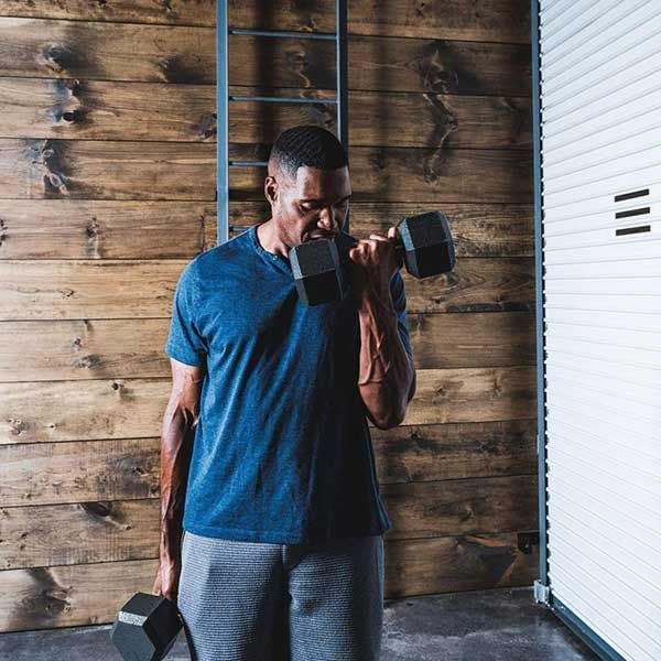 michael strahan gym selfie
