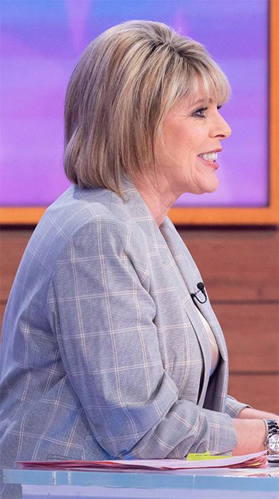 ruth langsford loose women outfit grey blazer