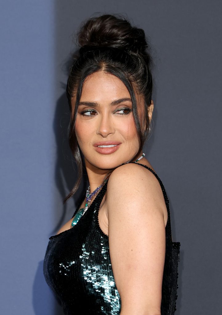 Salma Hayek at the 2025 Kering Women In Motion Awards 