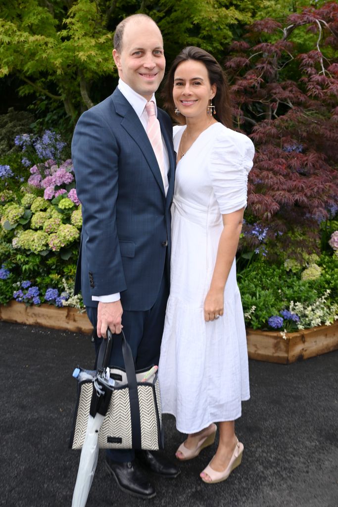 sophie winkleman and lord frederick windsor at wimbledon