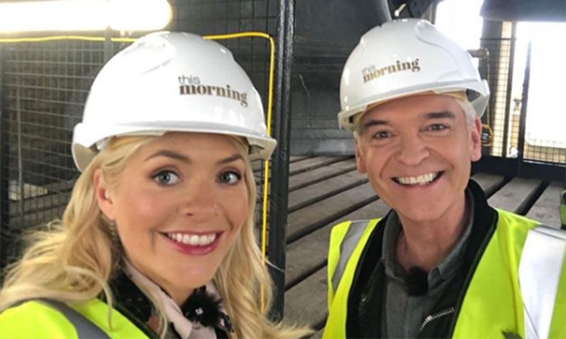 Holly Willoughby Phillip Schofield Big Ben