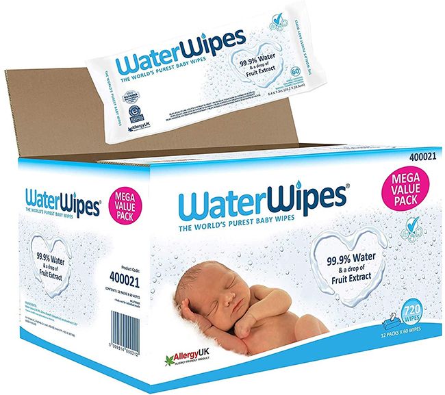 Water Wipes pack