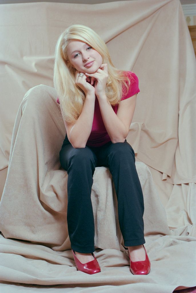 Paris Hilton as a teenager