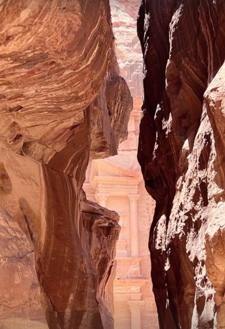 Photo of rock formation in Jordan 