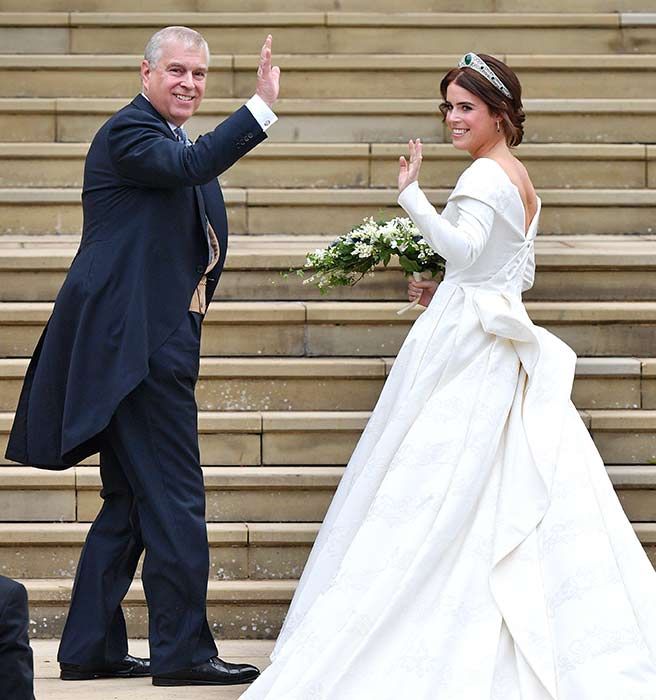 Prince Andrew Princess Eugenie royal wedding