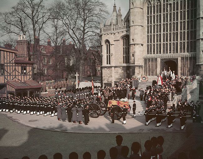 King George funeral