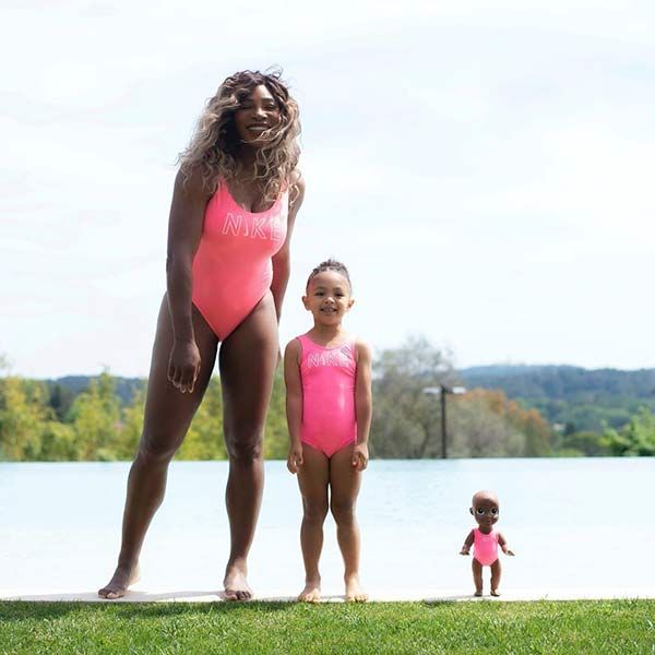 serena williams daughter swimsuits