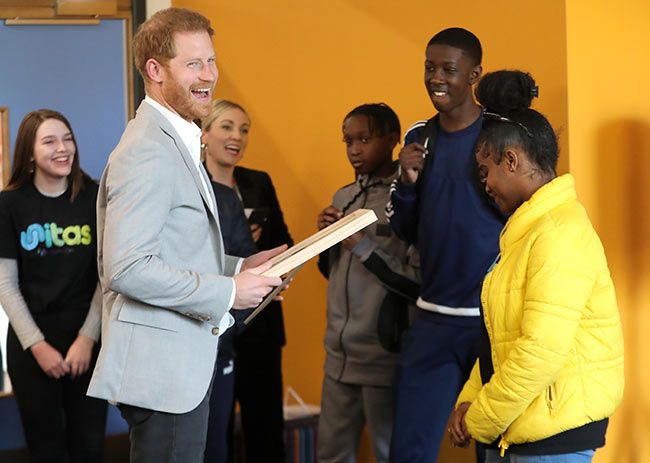 Prince Harry youth centre opening