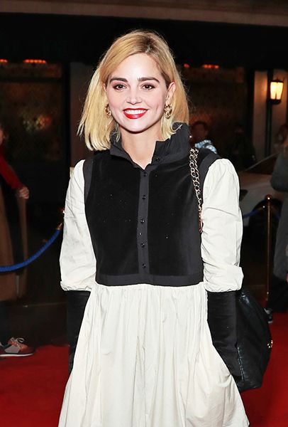 Jenna Coleman Shows Off New Blonde Hair