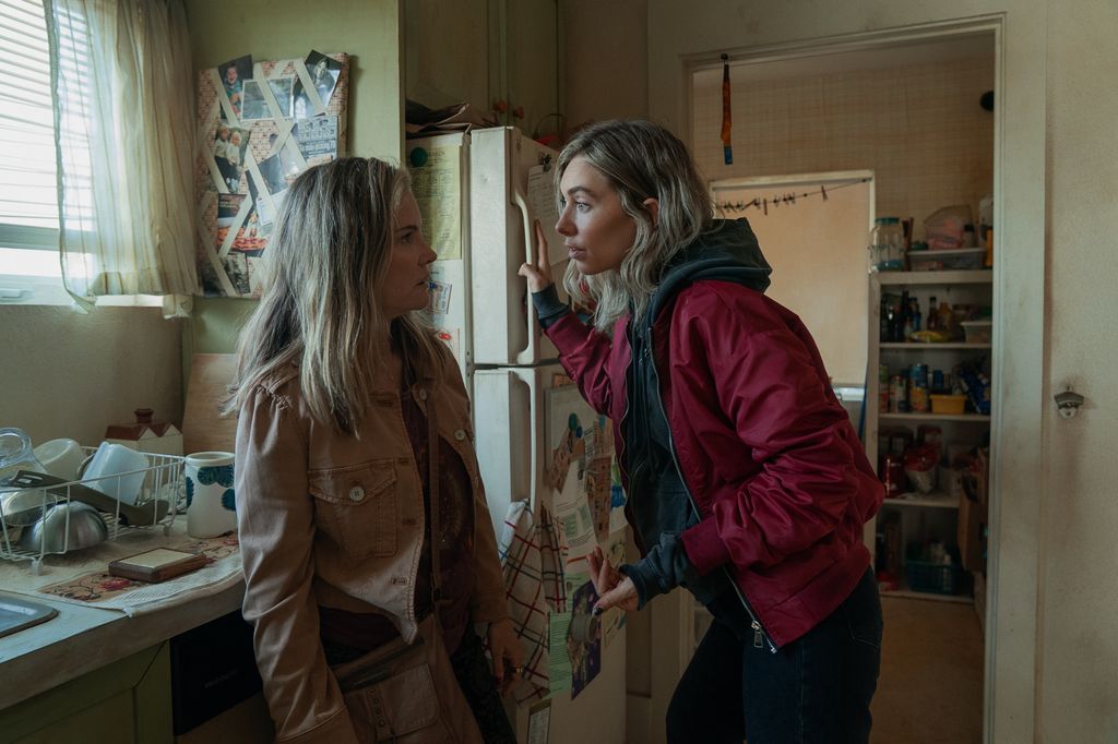 Vanessa Kirby and Jennifer Jason Leigh star in the film