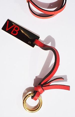 victoria beckham key chain