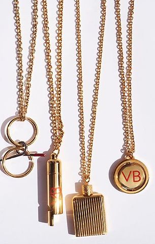 victoria beckham charm necklace