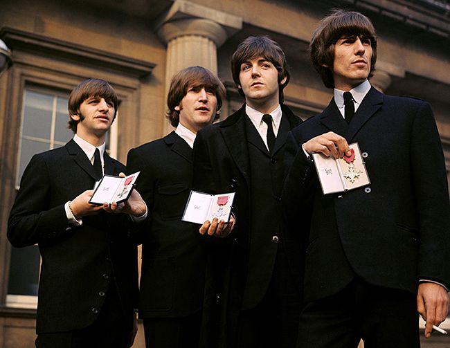 the beatles mbe