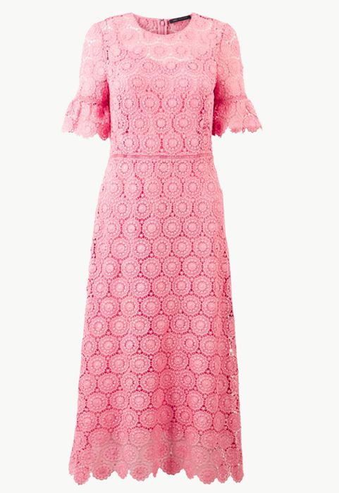 Marks & Spencer's lace dress looks JUST like Ruth Langsford's races ...