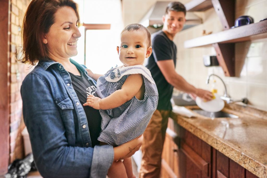 co parenting with new baby