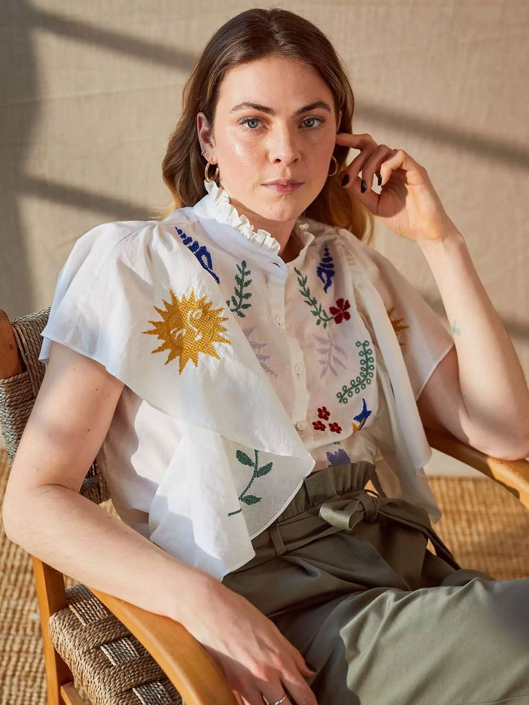 Cape Cove Floral Blouse