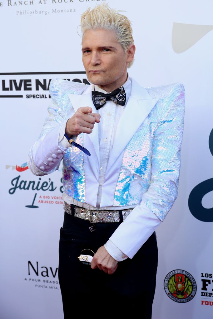 Corey Feldman attends the 6th Annual Jam For Janie GRAMMY Awards Viewing Party at Hollywood Palladium on February 02, 2025 in Los Angeles, California