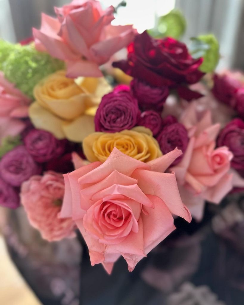 Sarah Jessica Parker shares a picture of a bouquet on her birthday