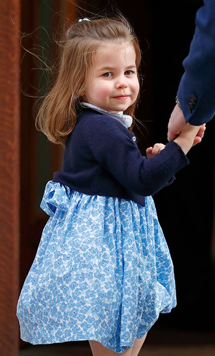 princess charlotte blue dress