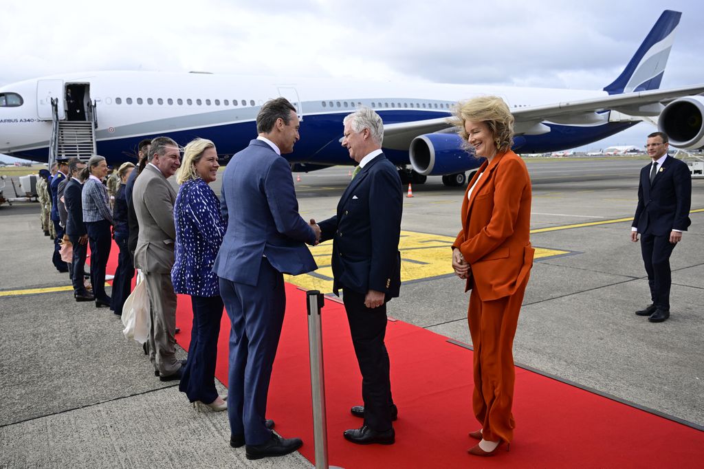 King Philippe and Queen Mathilde leave for Chile