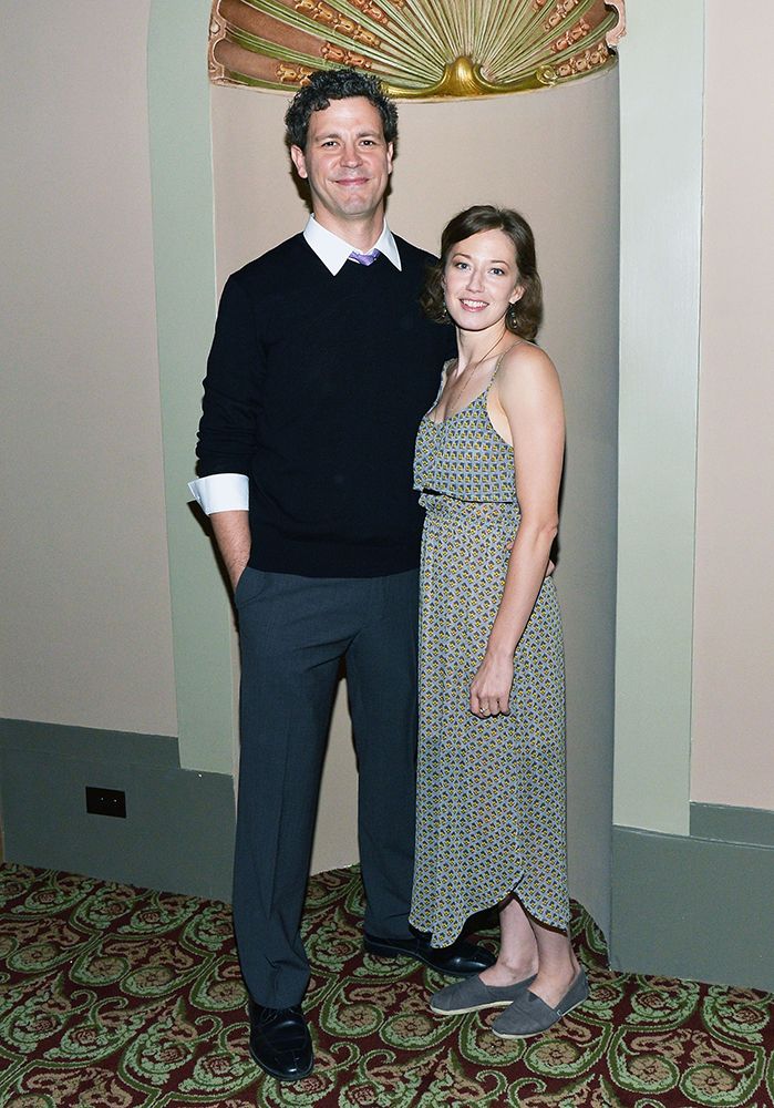 Carrie Coon and Madison Dirks at the Who's Afraid Of Virginia Woolf? press day