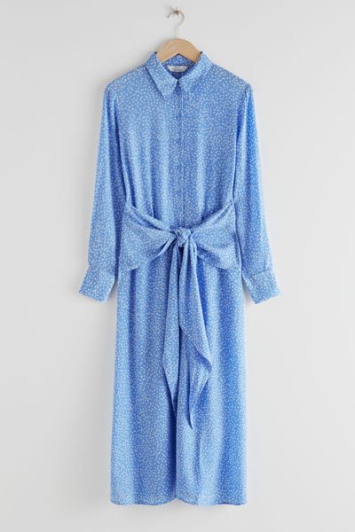 blue dress