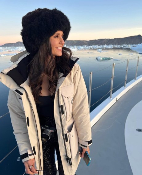 Nina Dobrev in Antartica