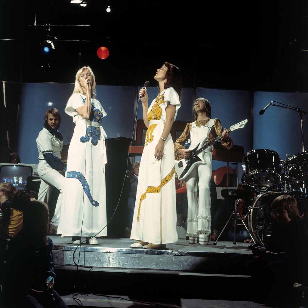 ABBA's Agnetha is going solo - check out the iconic band's best fashion ...