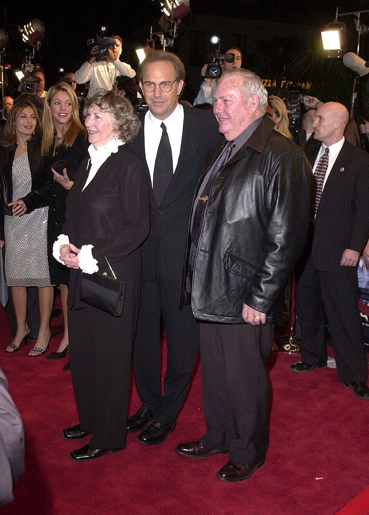 Kevin Costner with his parents Shannon and Bill
