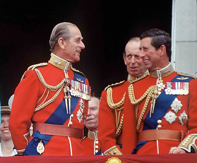 prince charles prince philip laughing