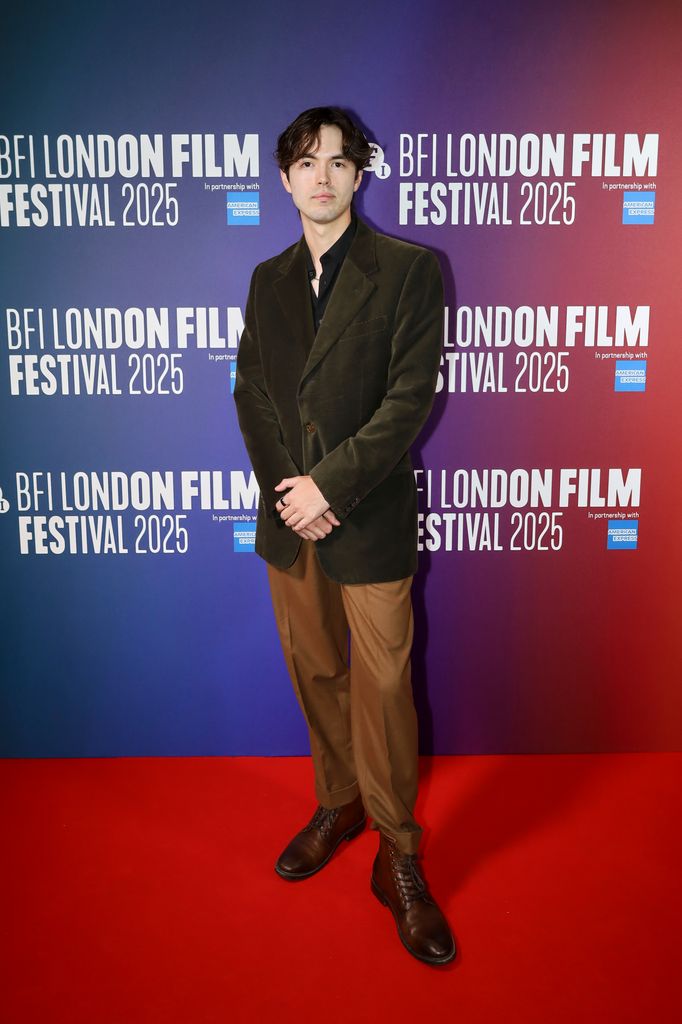 LONDON, ENGLAND - OCTOBER 09: James Sweeney attends a screening of "Twinless" during the 69th BFI London Film Festival at The Curzon Soho on October 9, 2025 in London, England. (Photo by Aimee Rose McGhee/Dave Benett/WireImage)