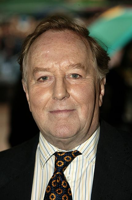 Robert Hardy at Harry Potter premiere