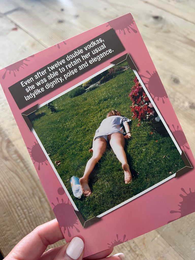 Donna's birthday card last year was a bit of a wake up call 