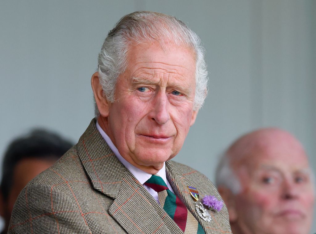 King Charles at Braemar Highland Gathering 2022