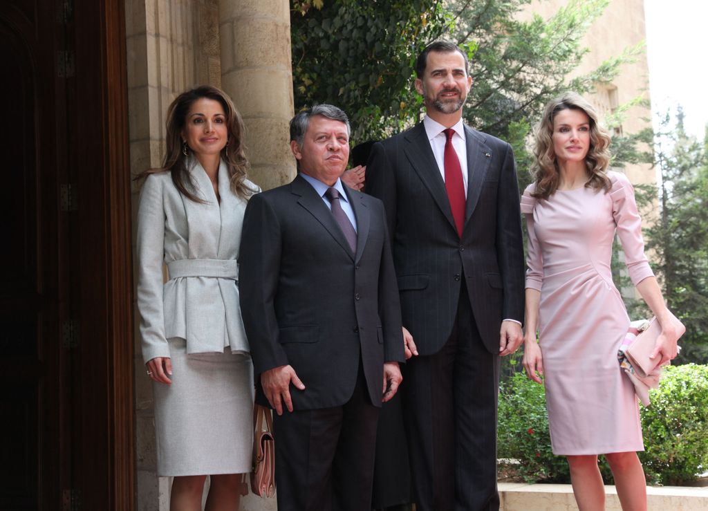 jordanian and spanish royals in jordan