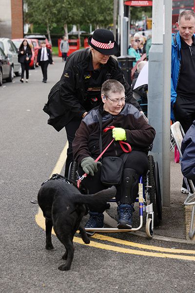 penny lancaster wheelchair