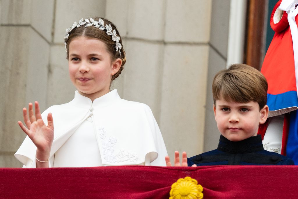 Princess Charlotte was a doting big sister to Prince Louis